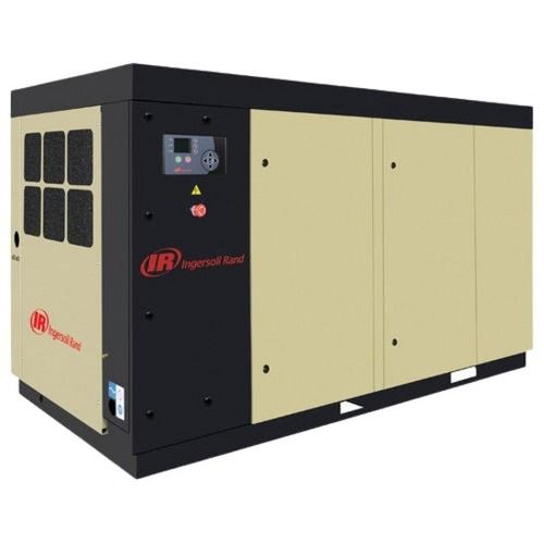 Black And Gray 20 Hp 240 Voltage Automatic Cast Iron Rotary Screw Compressor