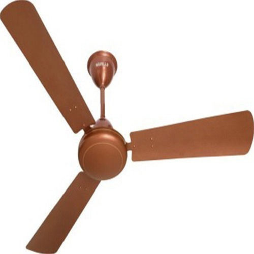 Brown 60 Watt Electrical Mild Steel Branded Ceiling Fans With 42 Inch Blade Diameter