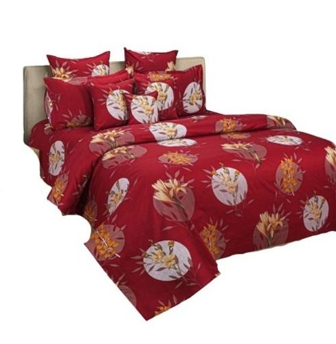 Comfortable And Breathable Printed Cotton Double Bed Sheets