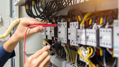 Electrical Wiring Services Application: Floor Tiles