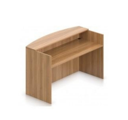 हल्का और ठोस पॉलिश हस्तनिर्मित लकड़ी का रिसेप्शन टेबल