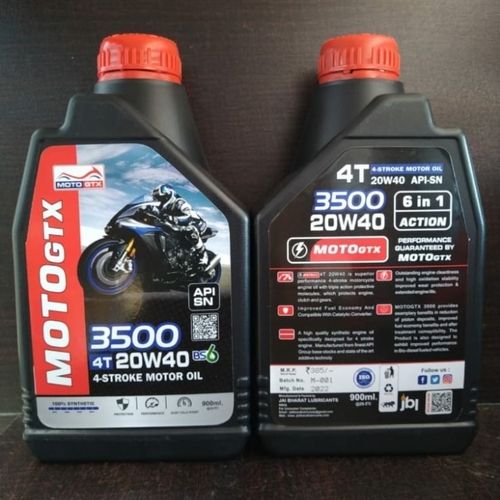 Moto GTx Four Stroke Motor Oil (20W40)