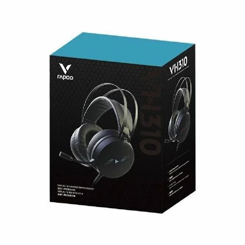 Black Plastic Body Wireless Bluetooth Rapoo Virtual 7.1 Channel Gaming Headset