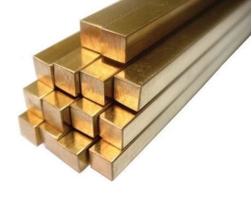 Polished Finished Galvanized Brass Square Rod Application: Industrial