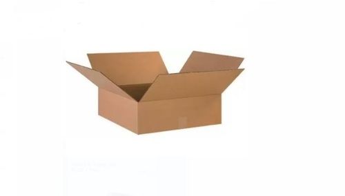 Handmade Ractangular Plain 3 Ply Corrugated Box For Packaging