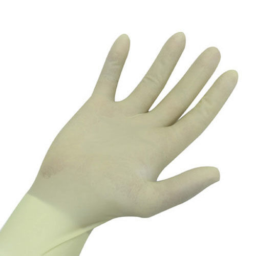 White Latex Surgical Gloves For Hospital And Clinical Use