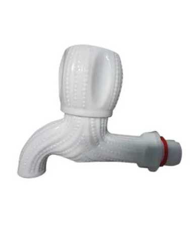 White Zebra Pvc Bib Cock For Kitchen And Bathroom Use