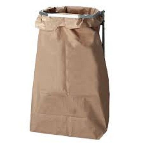 100% Recycled And Eco Friendly Paper Grocery Bags Size 18 X 8 X 36 Cm