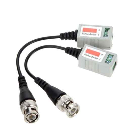 12 Voltage Aluminum And Plastic Electric Cctv Video Balun Application: Indoor