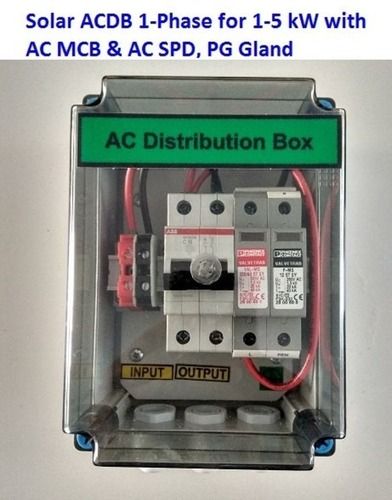 415 Volt Solar Ac Combiner Box For Industrial Use