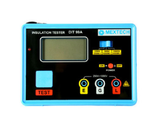 500 Gram Plastic Digital Insulation Tester Application: Industrial