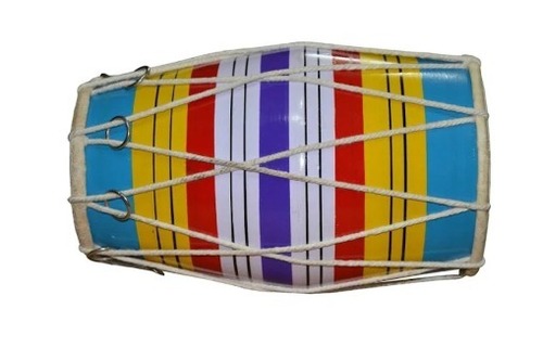 5 किलो वज़न और सॉलिड कलर कोटेड मैनुअल वुडन ढोलक एप्लीकेशन: फ़ेस्टिवल