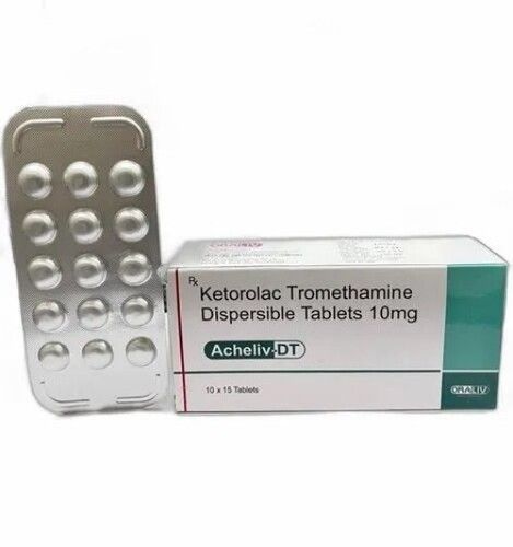 Acheliv Dt Ketorolac Tromethamine Dispersible Tablets Suitable For: Adults