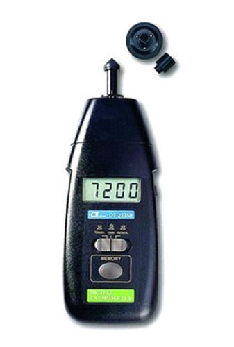 Black Color Plastic Digital Tachometer For Industrial Purpose Size: Customized