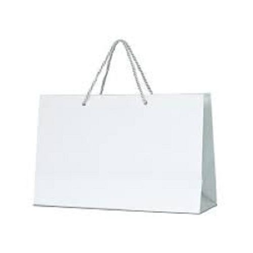 Durable And Eco Friendly Paper Grocery Bags (Size 22 X 10 X 44 Cm)
