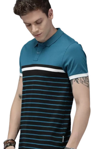 Mens Short Sleeves Regular Fit Round Neck Casual Wear Printed Cotton T Shirt - Cotton, Size L, Multi Color | Soft Touch, Stylish Print, Easy Care