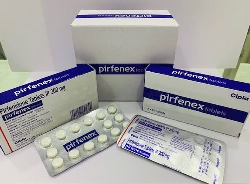 Black Pirfenex Tablets Ip 200 Mg