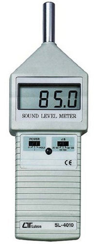 Silver Plastic Digital Display Lutron Sound Level Meters