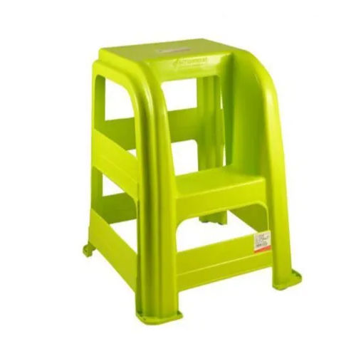 Plastic Stepper Stool - Color: Green