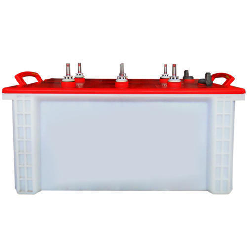 Red And White Single Phase 80 Ampere Hour 12 Voltage 50 Hertz Inverter Tubular Battery