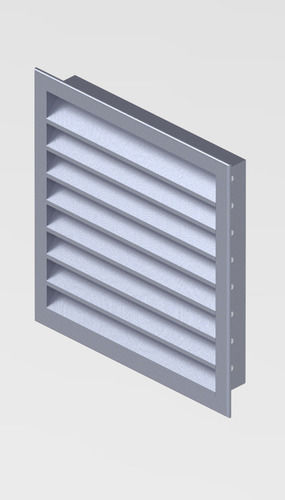 Weather Resistant HVAC Air Louver For Industrial Uses