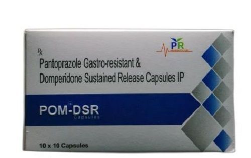 10 X 10 Strips Pantoprazole Gastro Resistant Capsule  Recommended For: Temporarily Withstand Attack By Stomach Acid