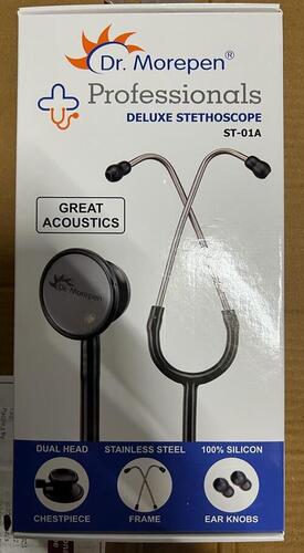 100% Silicon Stainless Steel Stethoscope For Hospital And Clinic