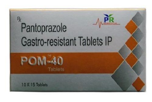 15 X 10 Strips Anti-Bacterial Pantoprazole Gastro Resistant Tablet Recommended For: For Stomach