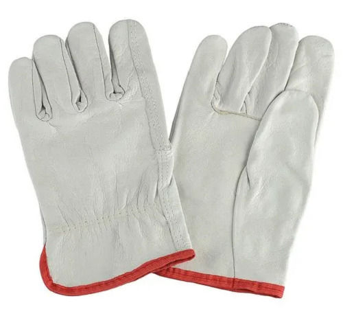 Full Finger Leather Material Driving Gloves For Better Grip