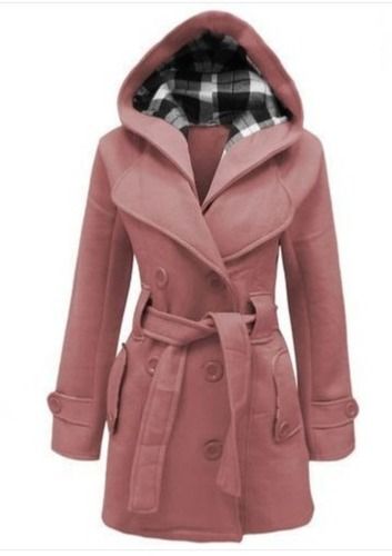 Full Sleeves Anti Wrinkle Cotton And Polyester Hooded Jacket For Women  Age Group: 18 Above