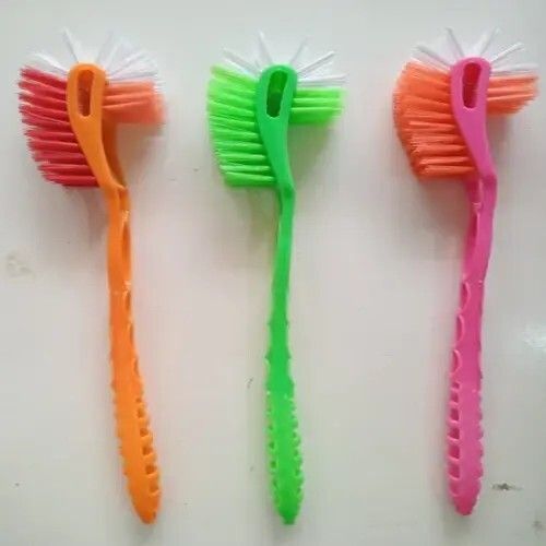 Plastic Brush For Cleaning Western And Indian Toilet