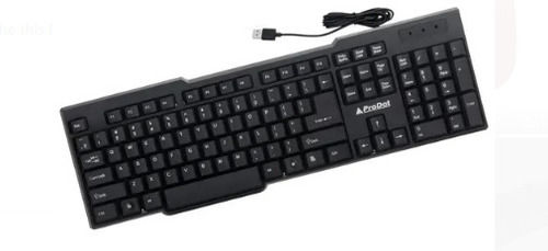 Premium Quality Plastic Rectangular Wired Usb Keyboard Application: For Computer