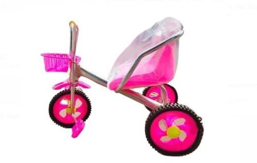 Premium Quality With Stability Plastic And Steel Made Baby Tricycle