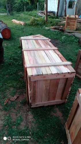 Rectangular Shape Wooden Box For Fruit And Vegetable Packaging