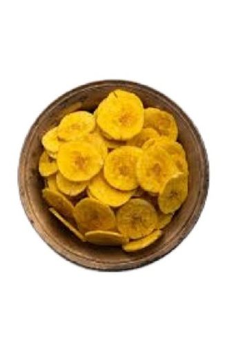 Round Shape 1 Kg Snack Hygienically Packed Healthy Salty Fried Banana Chips