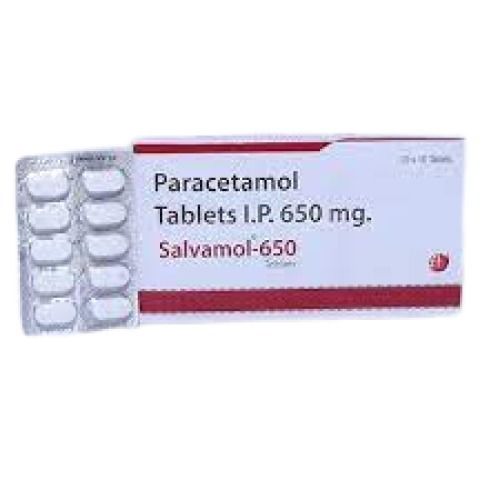 Salvamol 650 Mg Paracetamol Tablets Age Group: Children