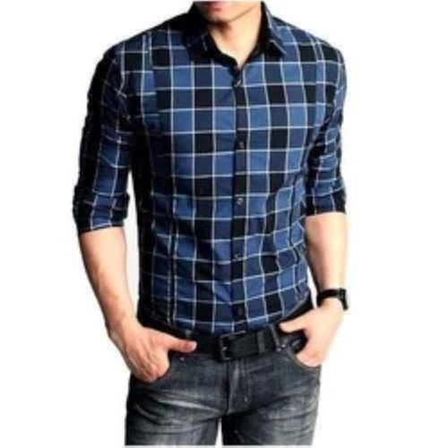 Washable Light Weight Full Sleeves Classic Plain Dyed Casual Shirt For Mens Age Group: 18-24