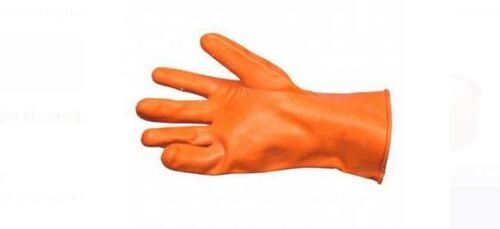Water Proof Plain Full Finger Rubber Hand Gloves