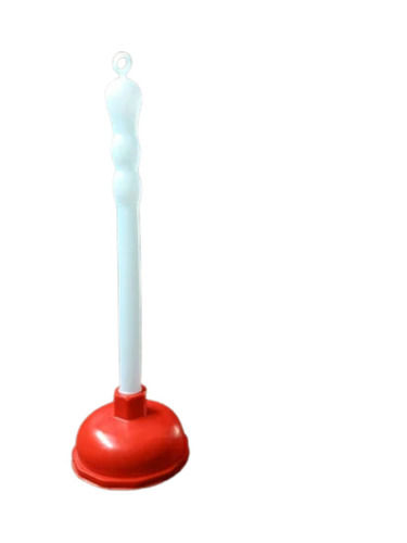 Red And Whtie Easy To Use Light Weight Portable Low Maintenance Multi Functional Plastic Plunger