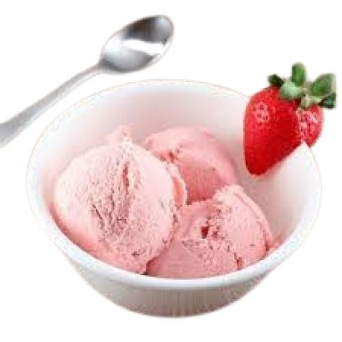हाइजीनिक रूप से पैक किया हुआ सॉफ्ट माउथ वॉटरिंग टेस्ट स्ट्राबेरी फ्लेवर आइसक्रीम 