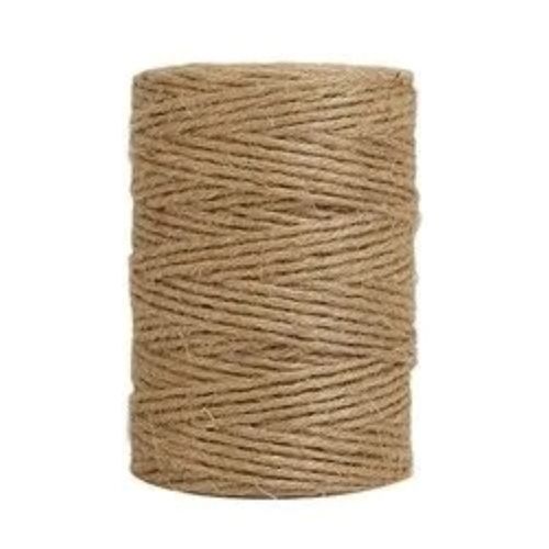 Brown Light Weight Antistatic Stretchable Twisted Style Rolled Jute Rope