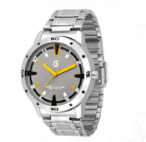 Premium Quality And Attractive Round Stainless Steel Polished Watch