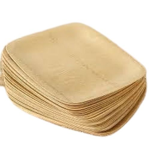 Rectangular Shape 10 Inch Size Bamboo Disposable Paper Plates