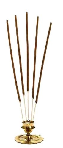 Brown 12 Inch Size Fresh 20 Min Burn Rose Fragrance Aromatic Bamboo Stick Agarbatti