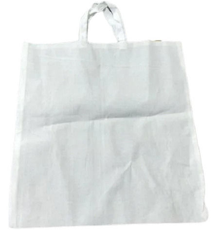 12 X 5 Inches Disposable Plain Loop Handle Cotton Bags