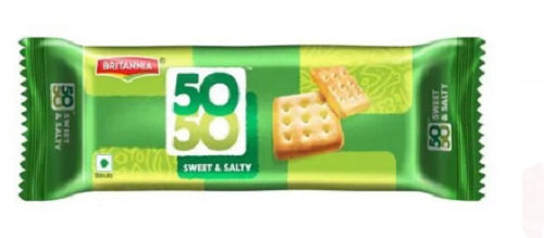 19 Gram Fat Contain Gluten Free Sweet And Salty Britannia 50-50 Biscuits  Packaging: Single Package