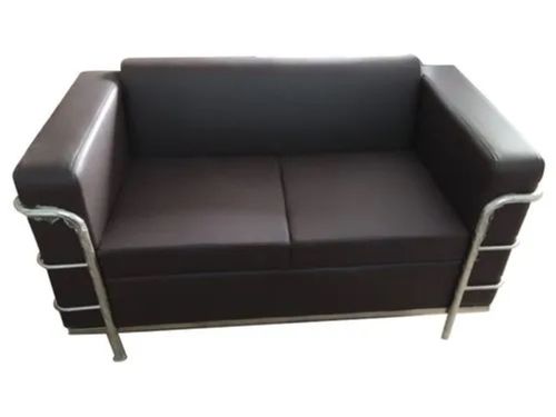 19 X 19 X 19 Inches Modern Water Resistance Rust Proof Stainless Steel Two Seater Sofa
