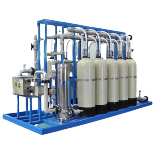 Reduces The Dissolved Calcium 440V 99.9%Pure 70Watt Alloy-Steel Water Softening Plant For Industrial Use