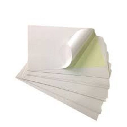 White A4 Size Self Adhesive Sheets