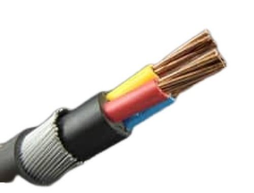 Copper 90 Mm Length Pvc Insulation Aluminium Shield Electric Cable Application: Construction